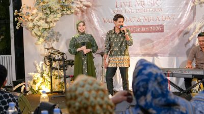 Duet Valen dan Mila DA7 Sukses Hipnotis Pengunjung Arinna Cafe