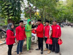 DPC PDI Perjuangan Sumenep Salurkan Zakat Mal kepada 4.000 Abang Becak