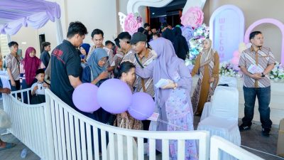 Ultah Ke-7 Afifah Jadi Momentum Berbagi, Santuni 1.000 Anak Yatim di UNIBA Madura